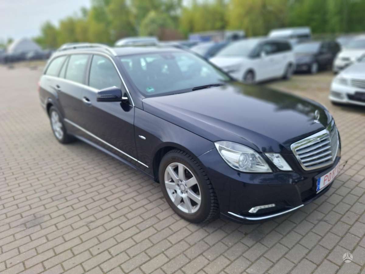 Mercedes-Benz E220 2010 — engine 2143 cm³, 170 HP (125kW)