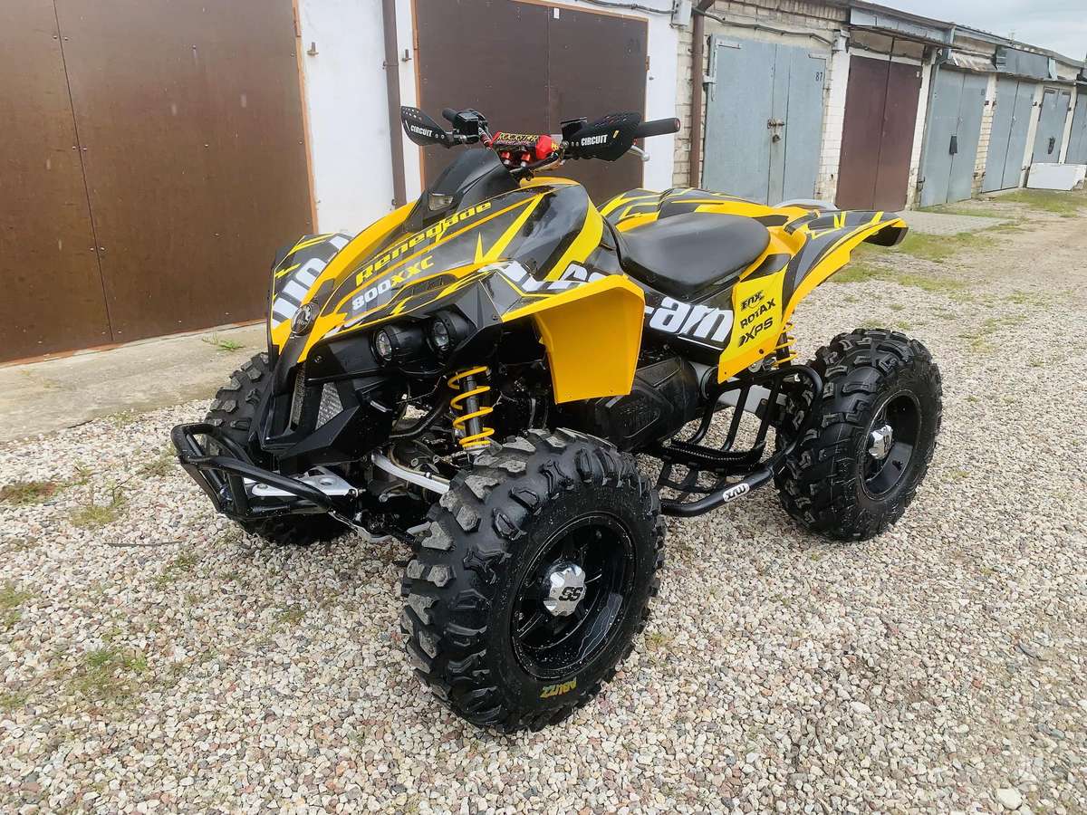 Can-Am Renegade 2009 — rear view