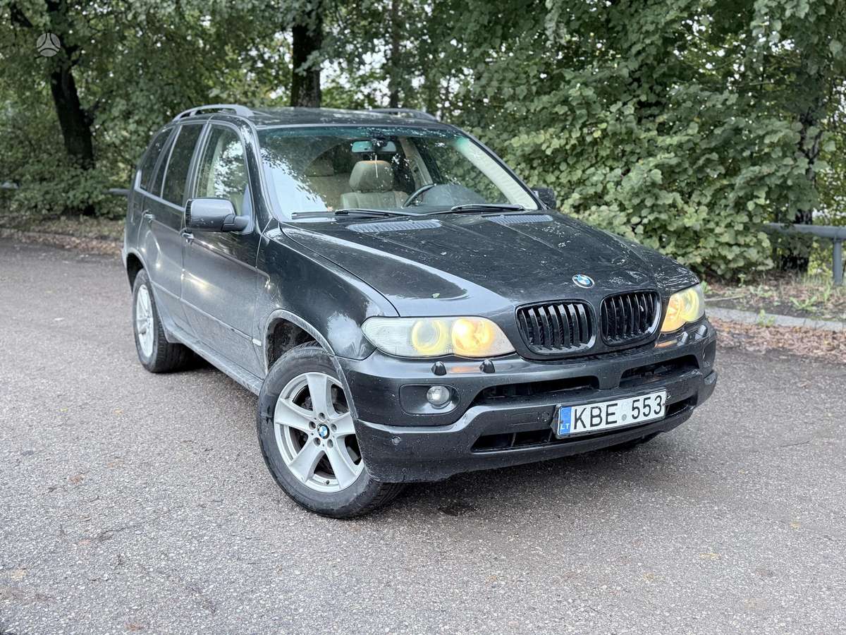 BMW X5 2006 — rear view
