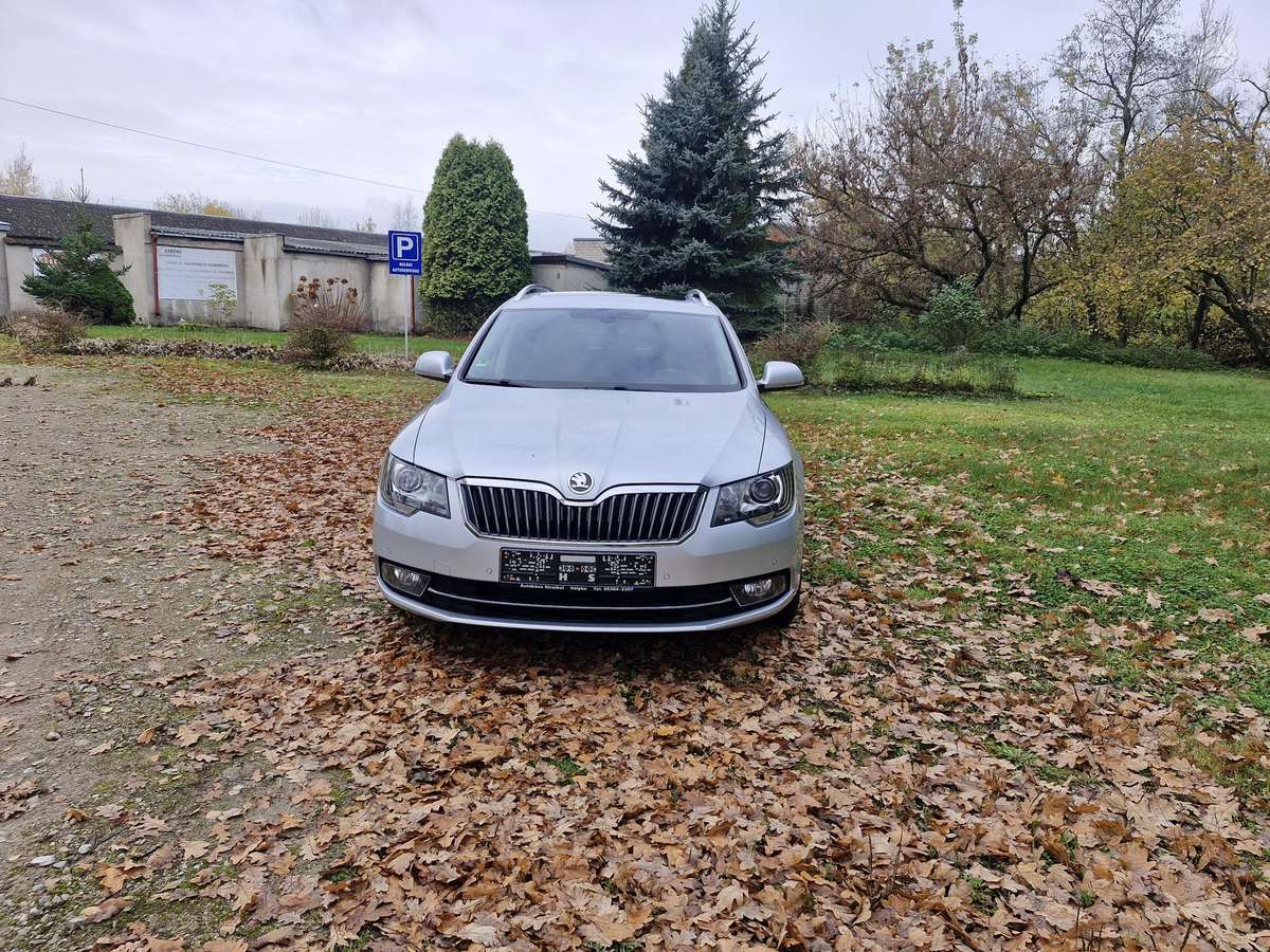 Skoda Superb 2013 — rear view