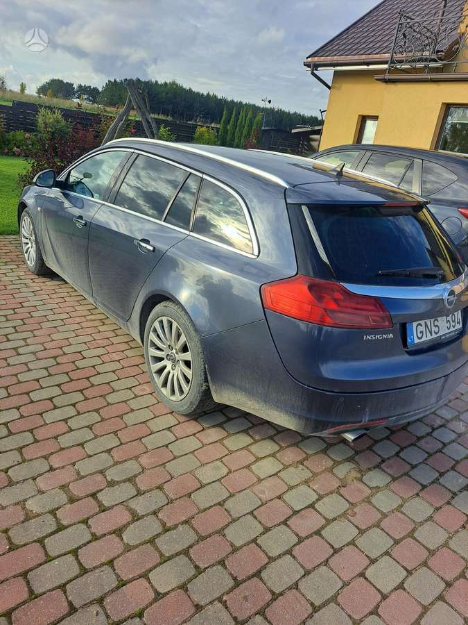 Opel Insignia 2009 — rear view