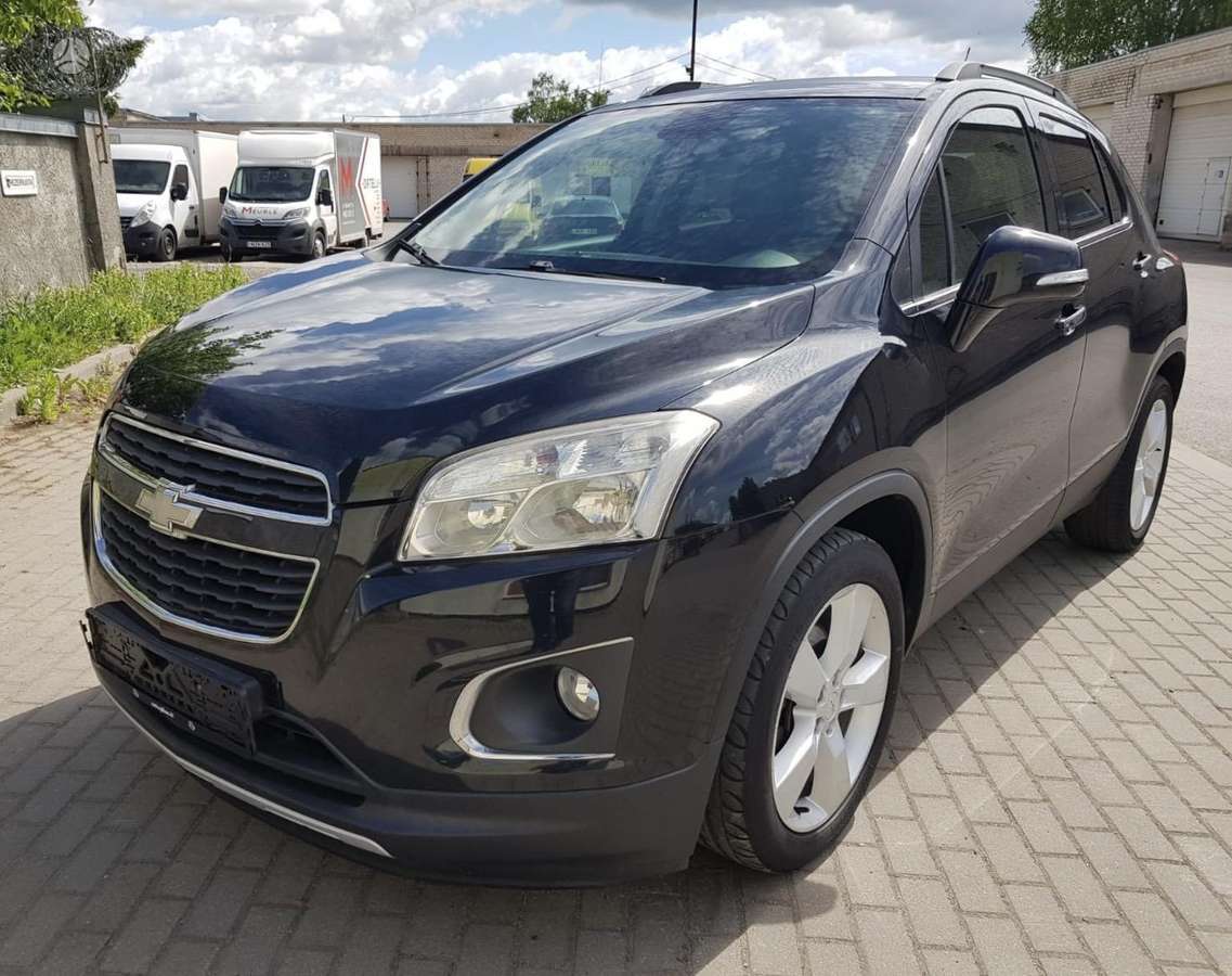 Chevrolet Trax 2013 — салон