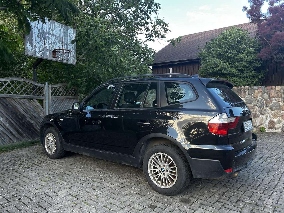 BMW X3 2007 — interior