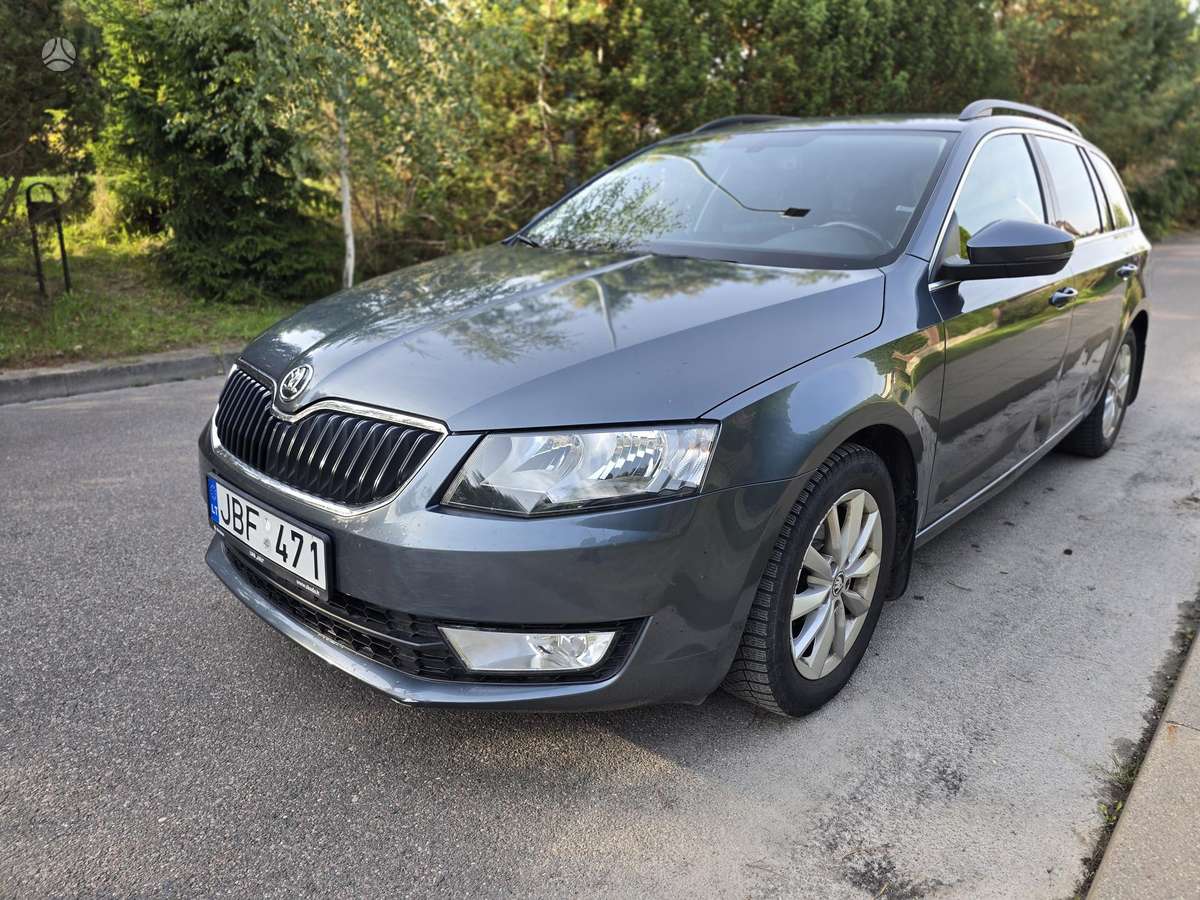 Skoda Octavia 2015 — салон