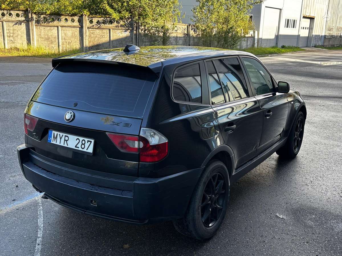 BMW X3 2004 — engine 1995 cm³, 150 HP (110kW)