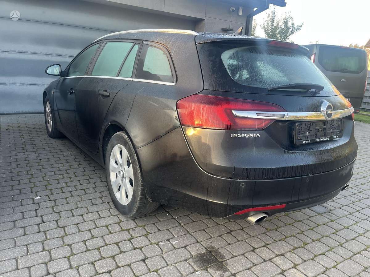 Opel Insignia 2014 — вигляд ззаду