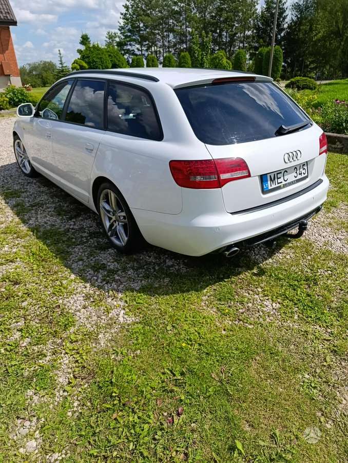Audi A6 2011 — rear view