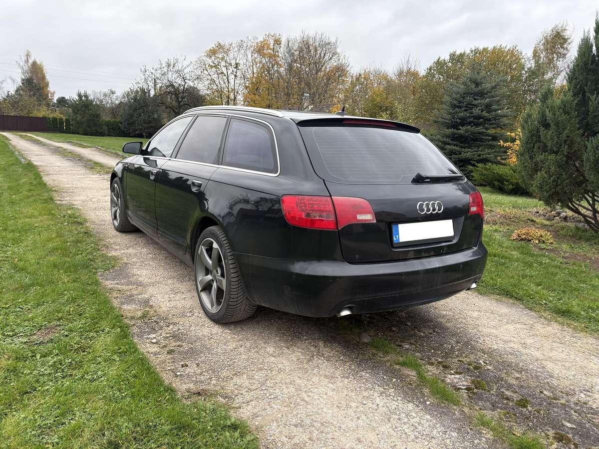 Audi A6 2007 — вигляд ззаду