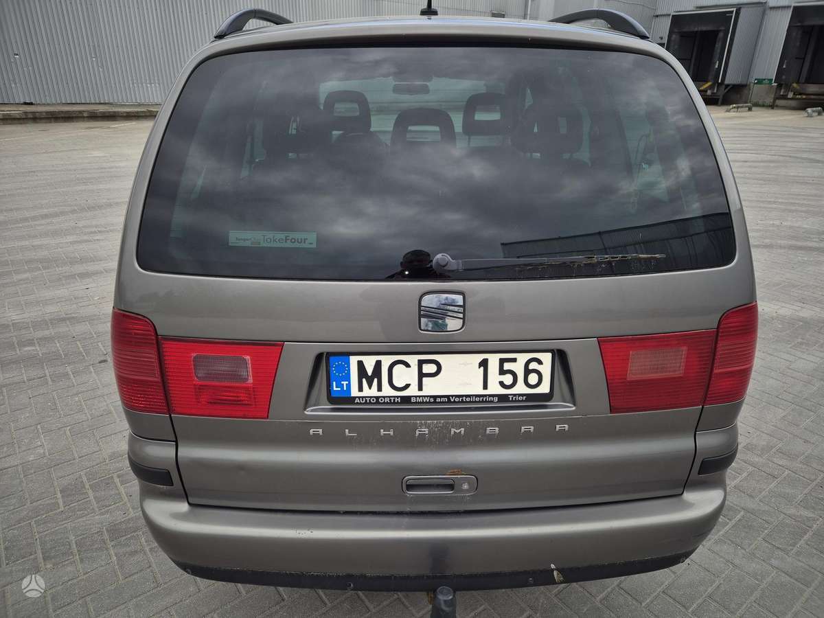 Seat Alhambra 2006 — engine 1968 cm³, 140 HP (103kW)