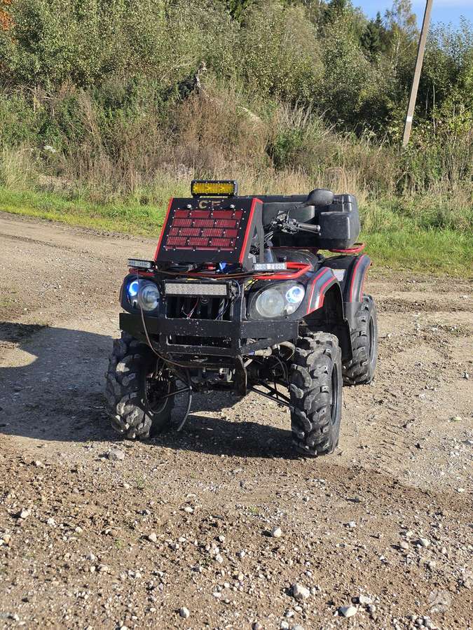 CFMOTO CF500A 2015 — rear view