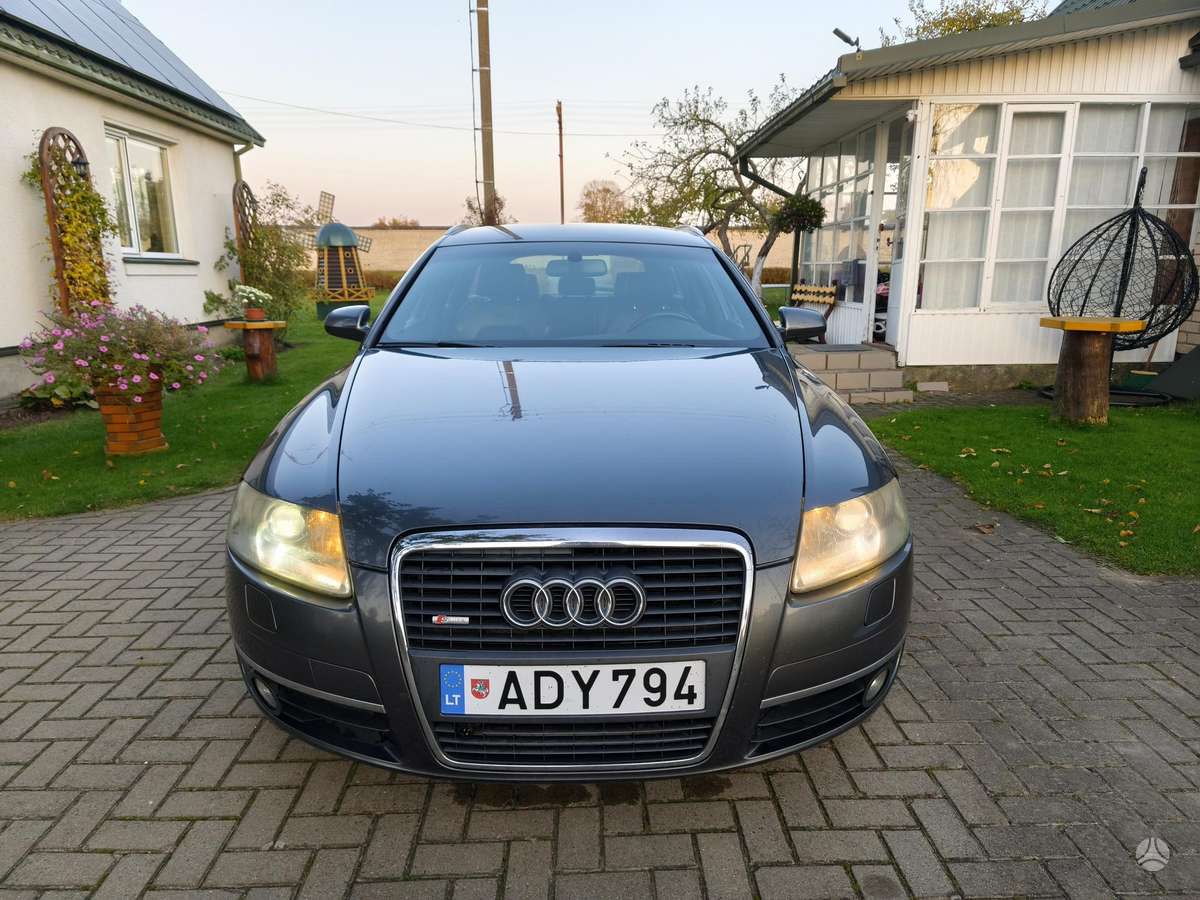 Audi A6 2007 — вигляд ззаду