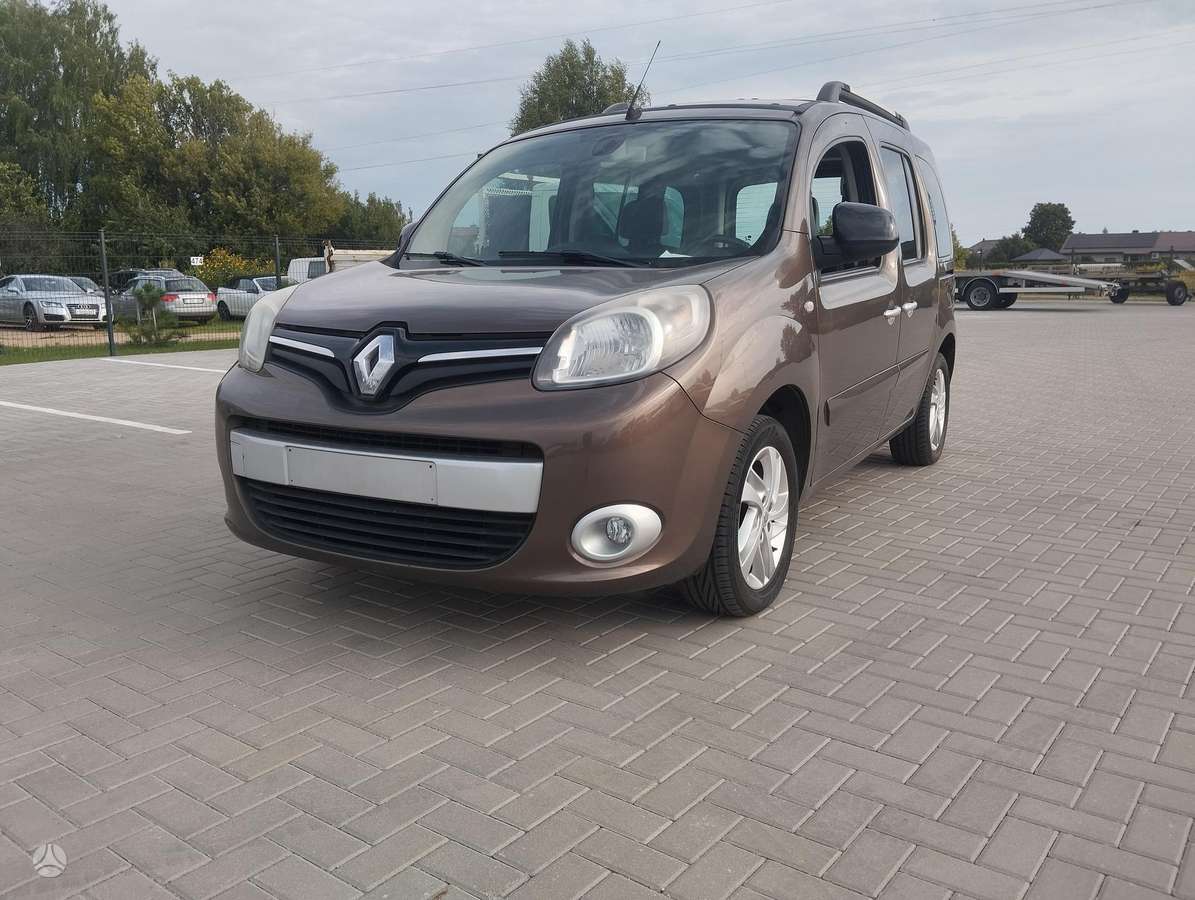 Renault Kangoo 2014 — rear view