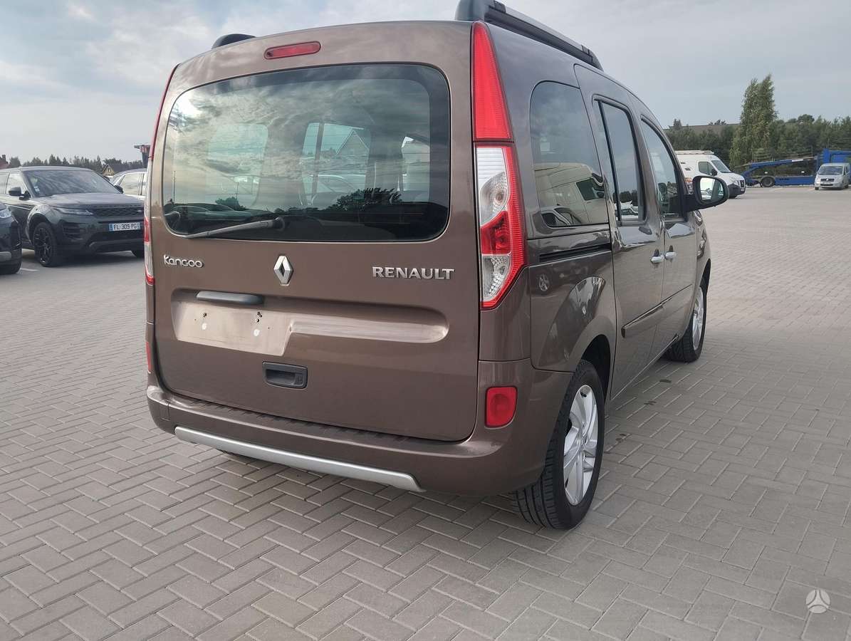 Renault Kangoo 2014 — engine 1200 cm³, 114 HP (84kW)