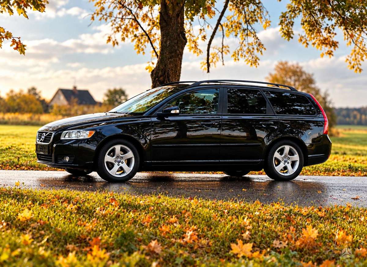 Volvo V50 2010 — rear view
