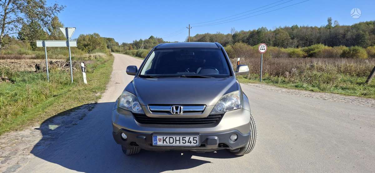 Honda CR-V 2009 — салон