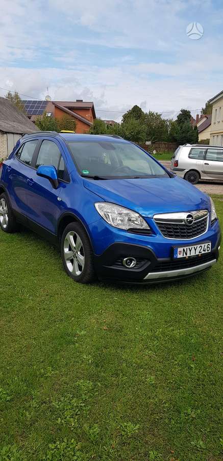 Opel Mokka 2013 — rear view