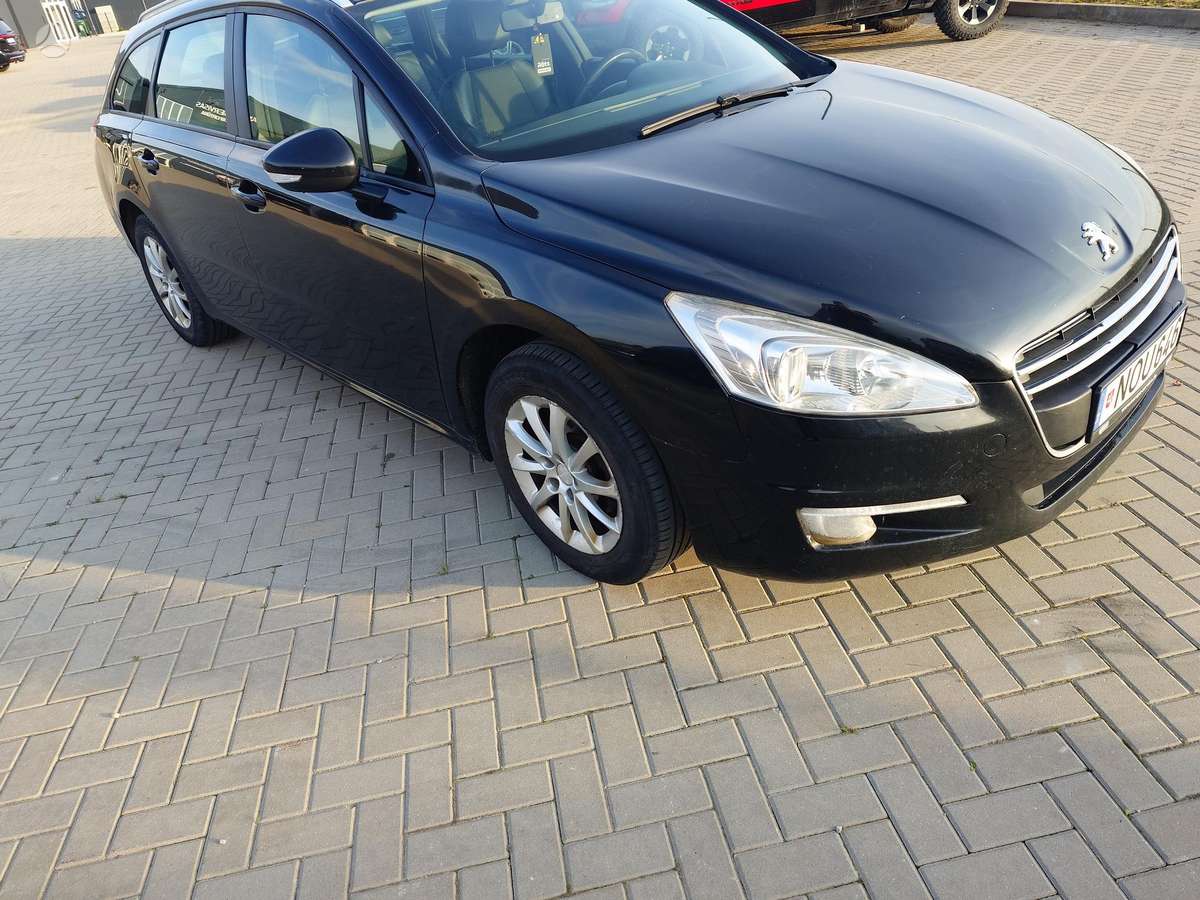 Peugeot 508 2012 — rear view