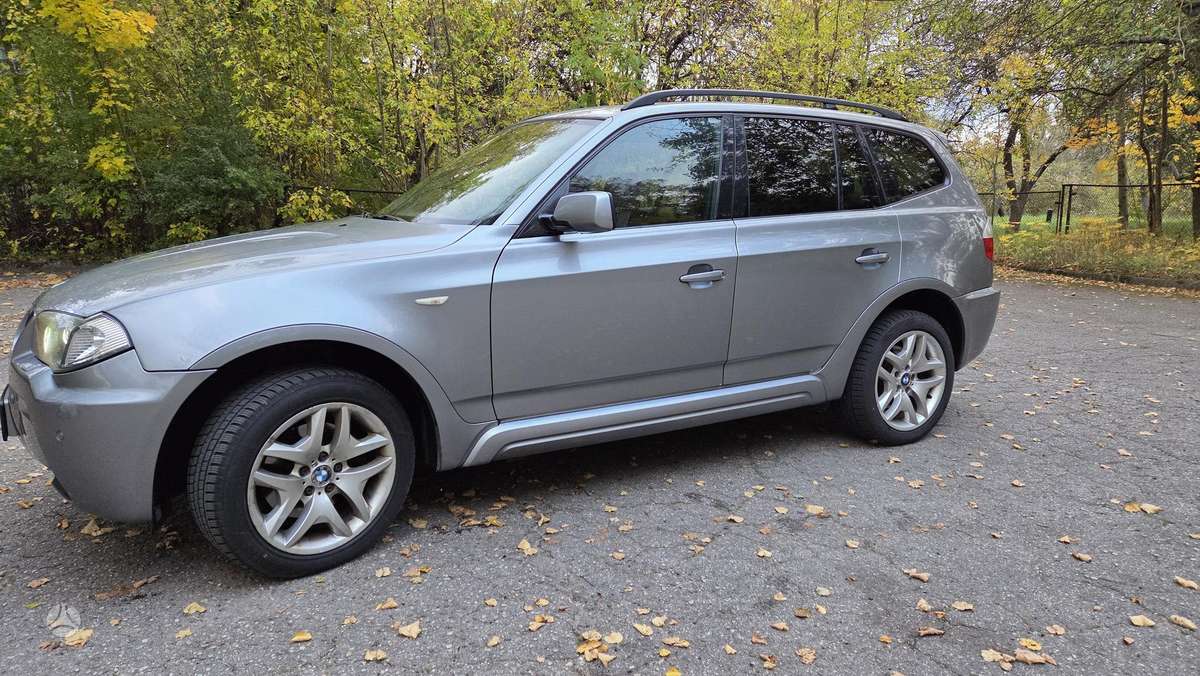 BMW X3 2006 — interior