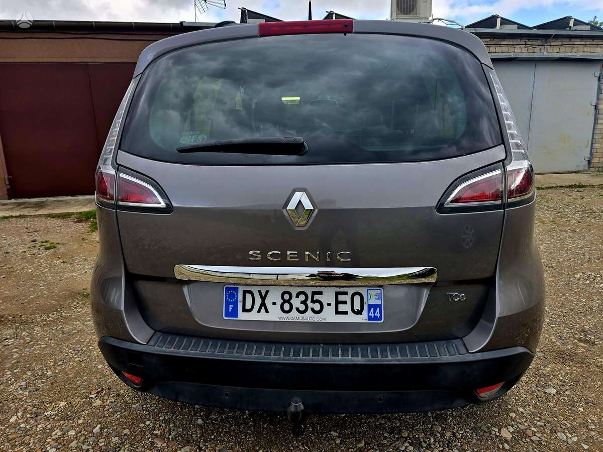 Renault Scenic 2015 — engine 1197 cm³, 132 HP (97kW)