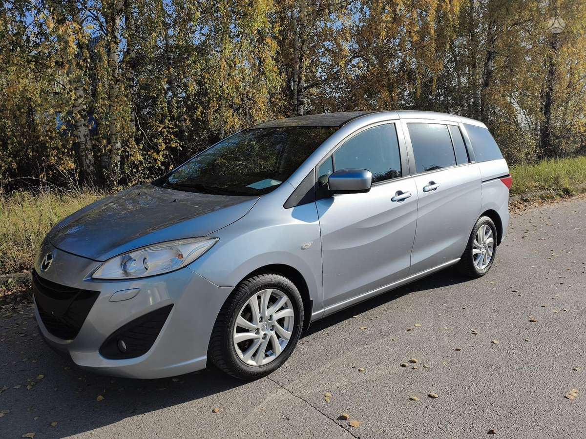 Mazda 5 2012 — rear view