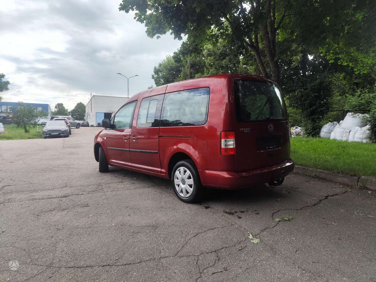 Volkswagen Caddy 2008 — салон