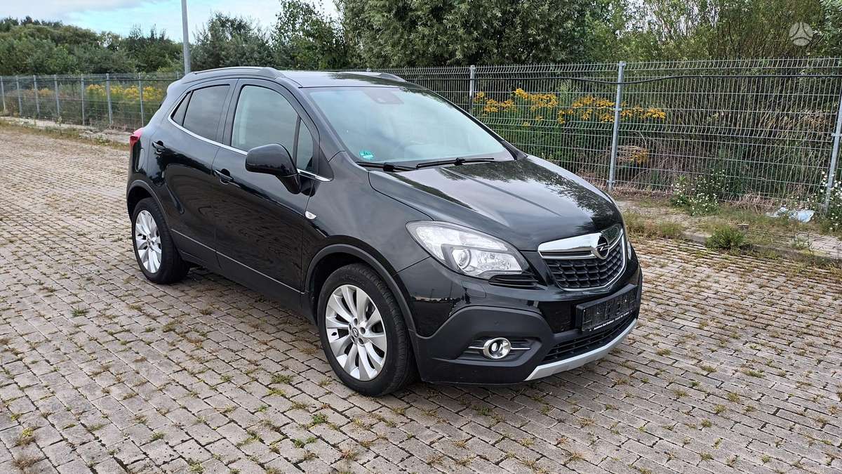 Opel Mokka 2015 — interior