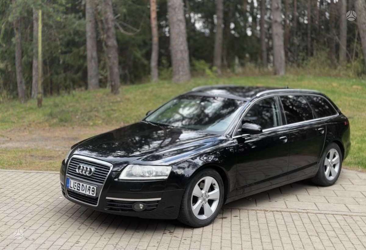 Audi A6 2008 — rear view