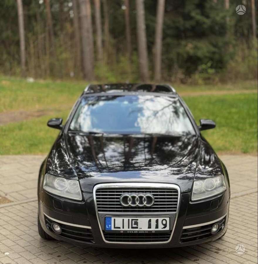 Audi A6 2008 — interior