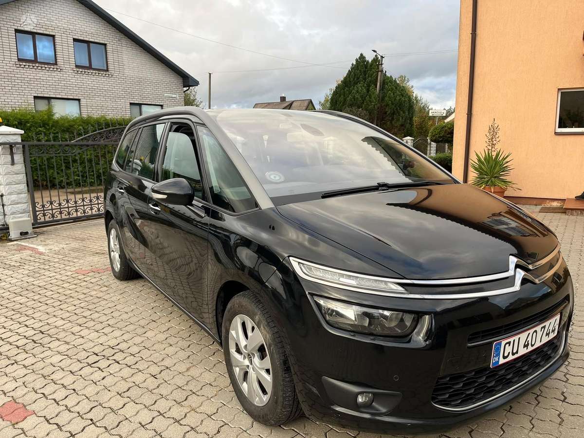 Citroen Grand 2014 — rear view