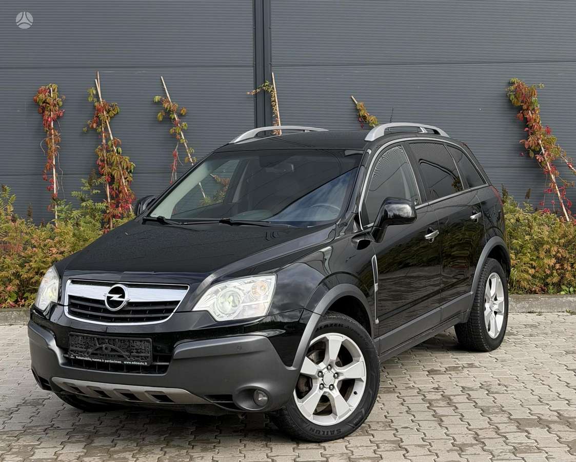 Opel Antara 2008 — вигляд ззаду