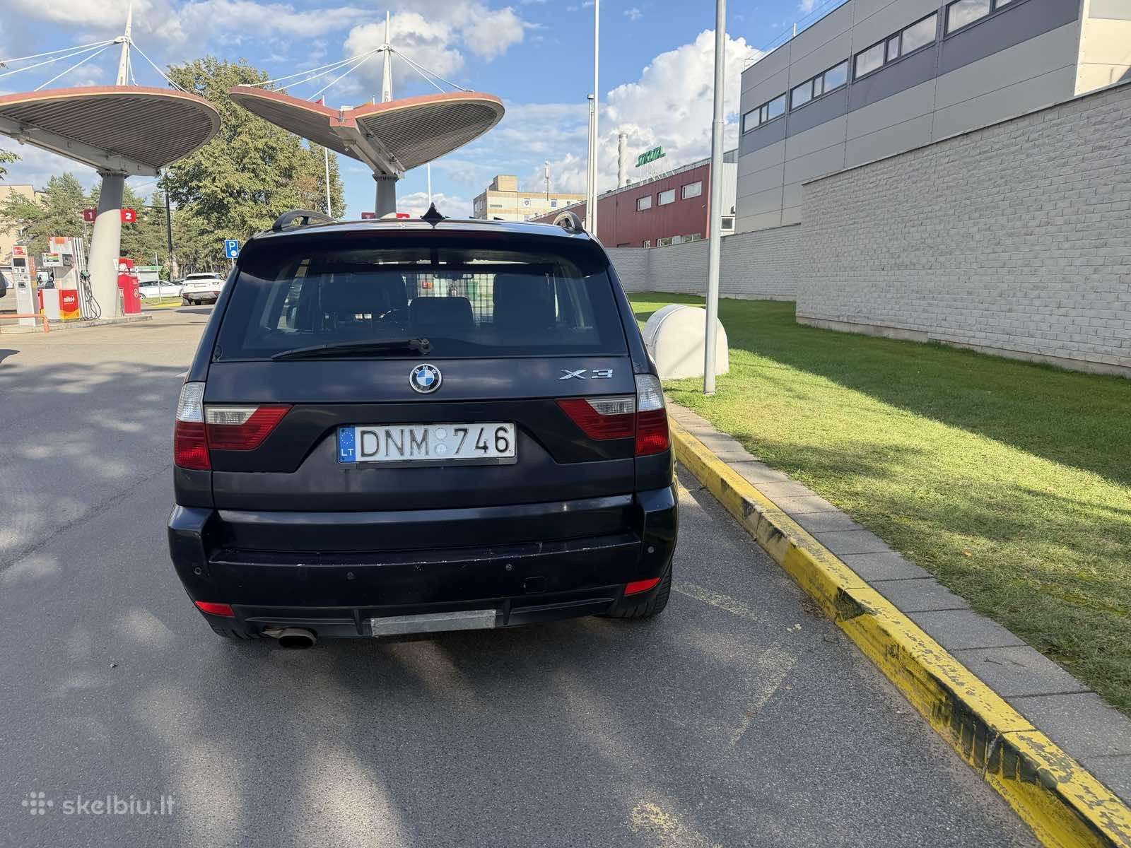 BMW X3 2008 — interior