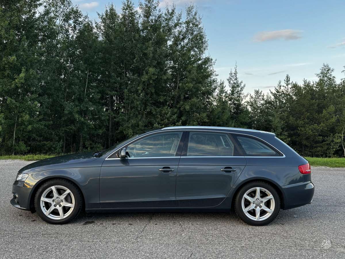 Audi A4 2009 — вигляд ззаду