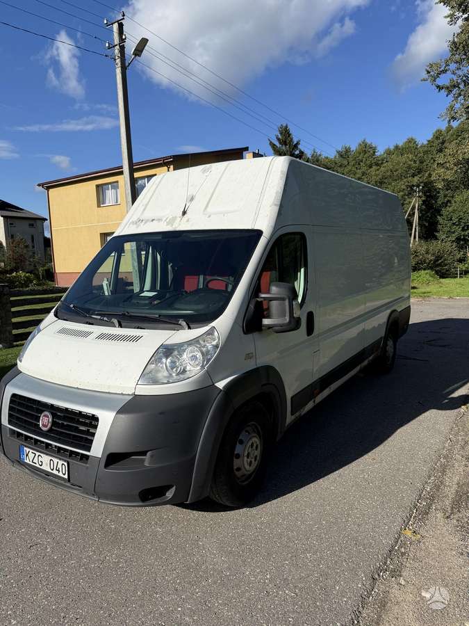 Fiat Ducato 2012 — салон