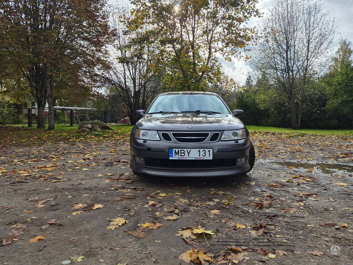 Saab 9-3 2007 — вигляд ззаду