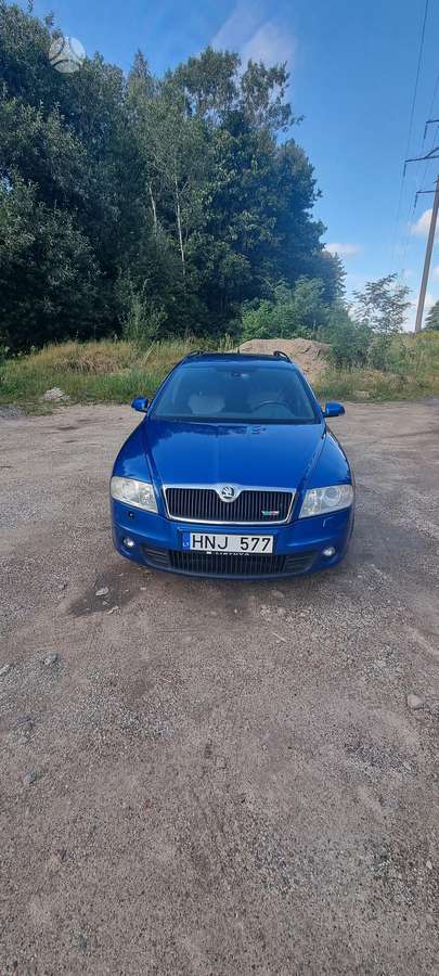 Skoda Octavia 2007 — вигляд ззаду