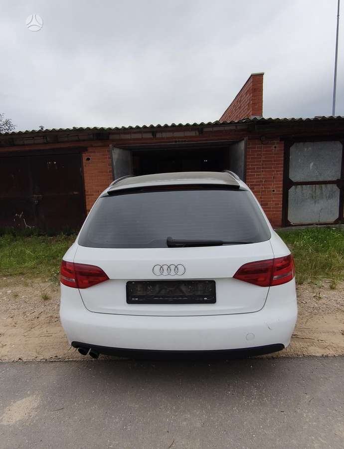 Audi A4 2008 — rear view