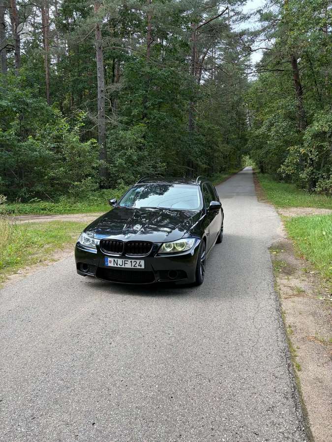BMW 318 2008 — вигляд ззаду