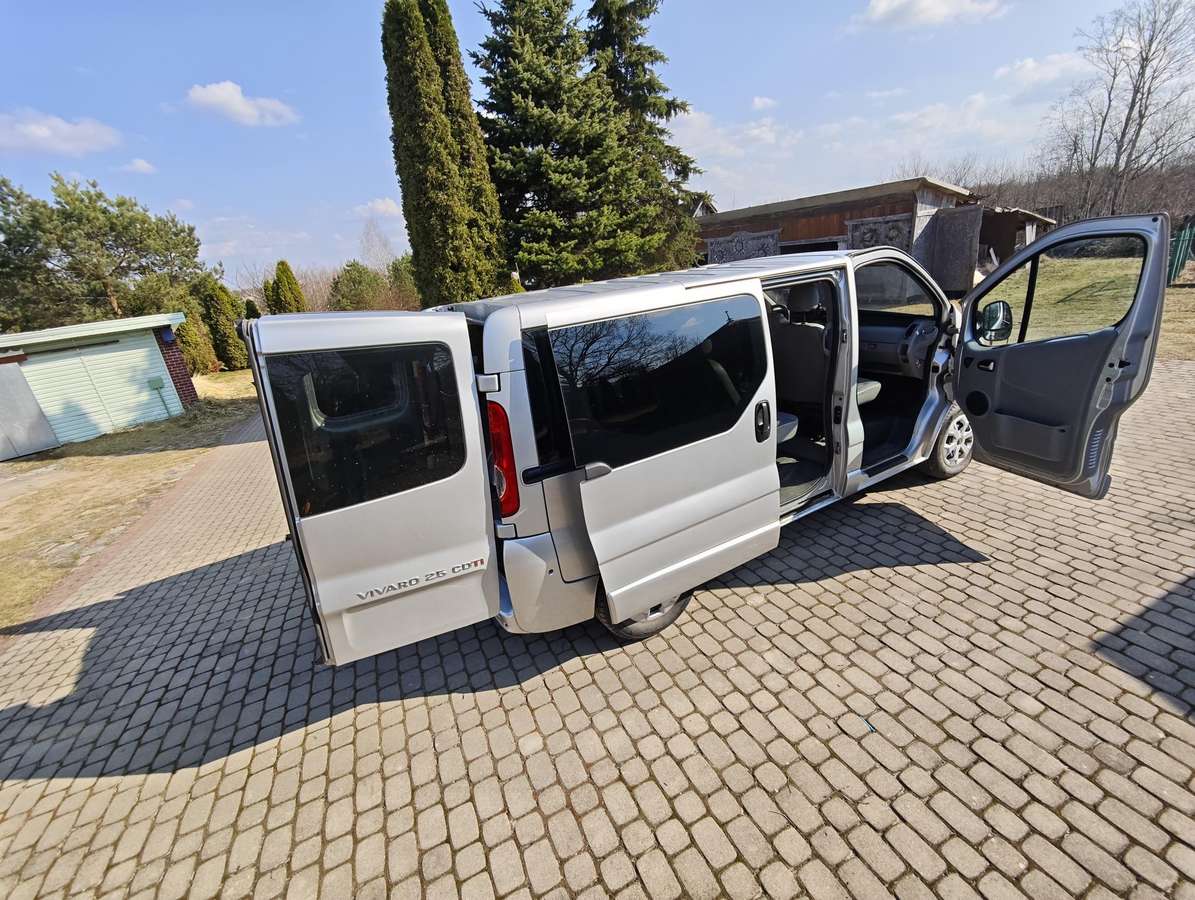 Opel Vivaro 2009 — вигляд ззаду