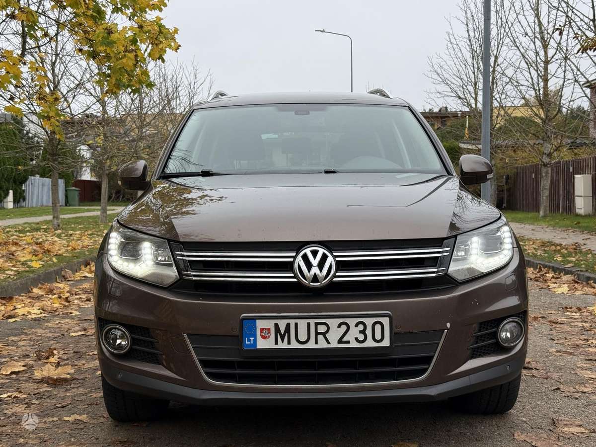 Volkswagen Tiguan 2012 — rear view