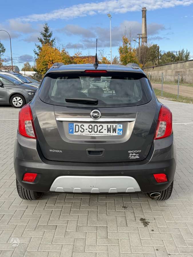 Opel Mokka 2015 — engine 1598 cm³, 136 HP (100kW)