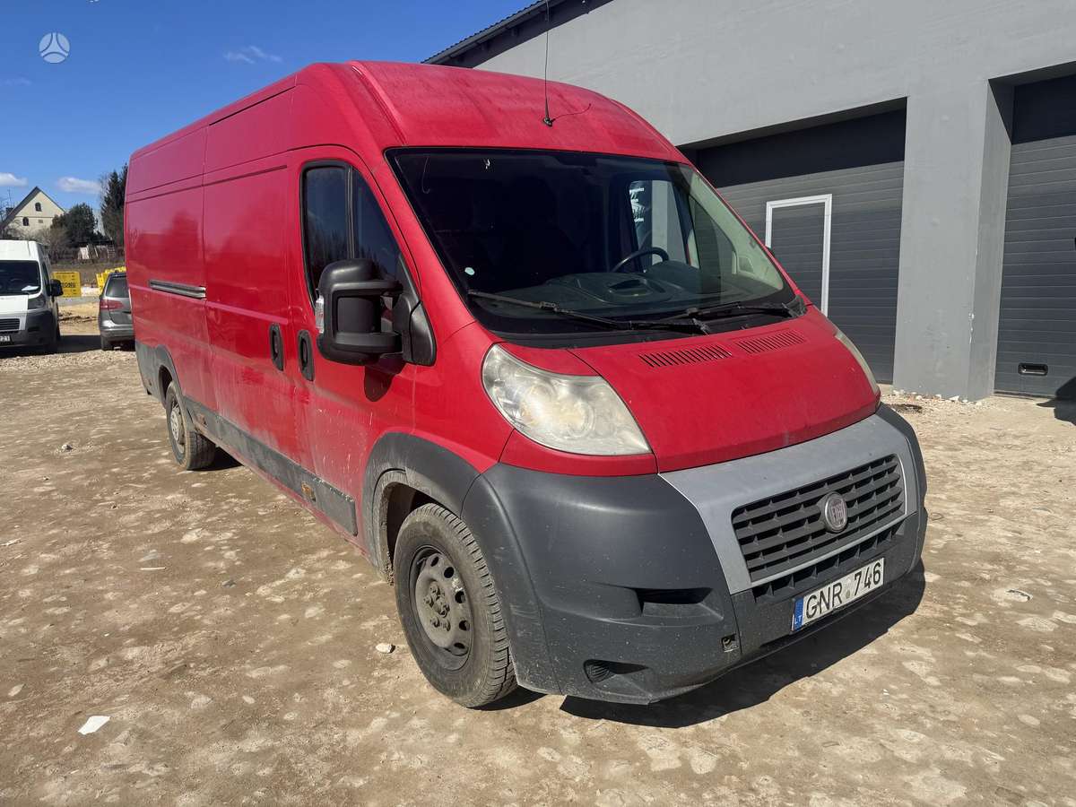 Fiat Ducato 2013 — interior
