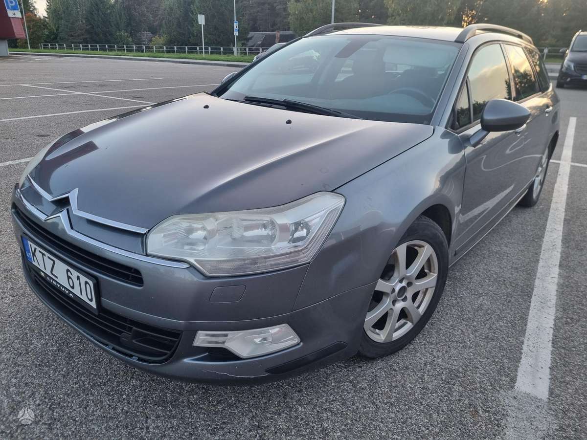 Citroen C5 2008 — вигляд ззаду