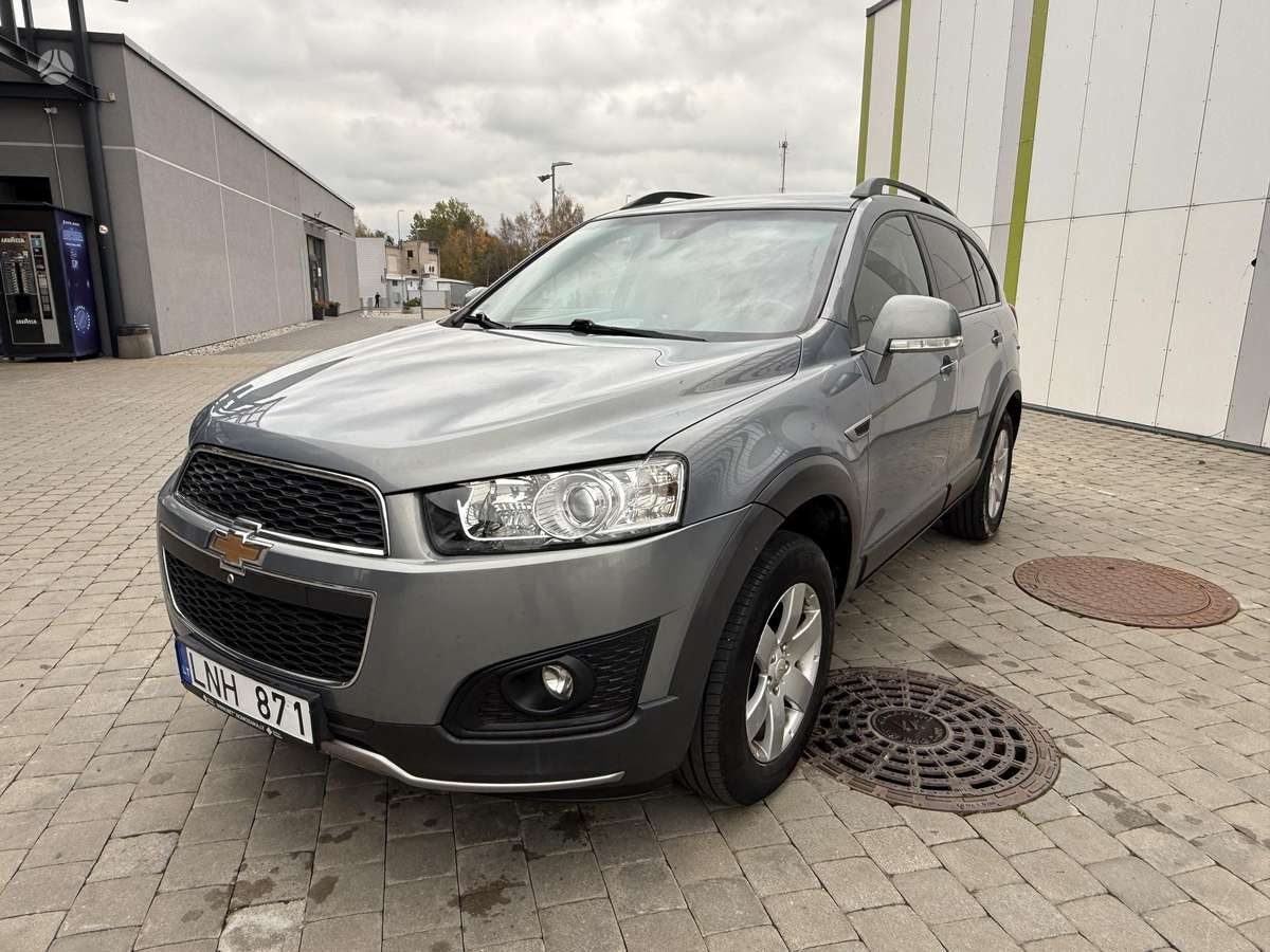 Chevrolet Captiva 2013 — engine 2384 cm³, 167 HP (123kW)