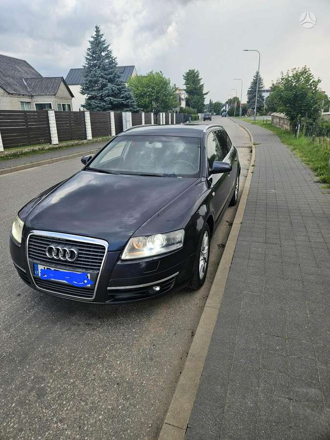 Audi A6 2007 — rear view
