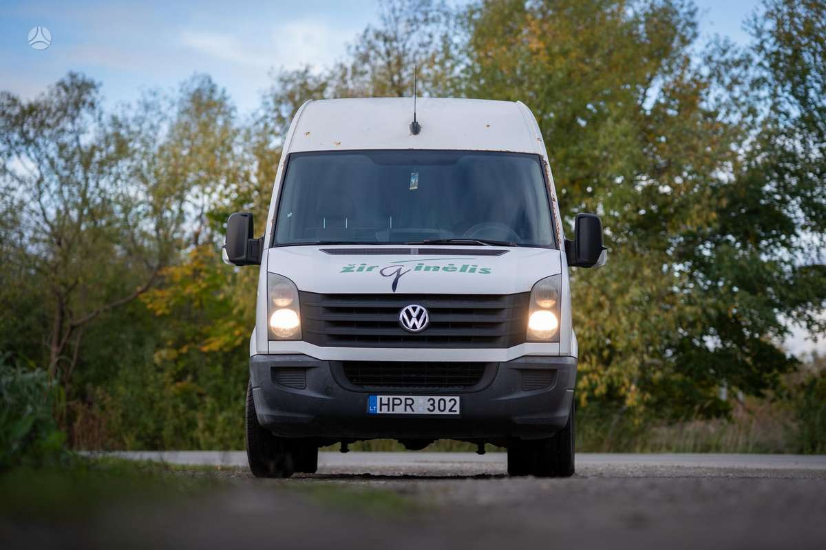 Volkswagen Crafter 2012 — вигляд ззаду
