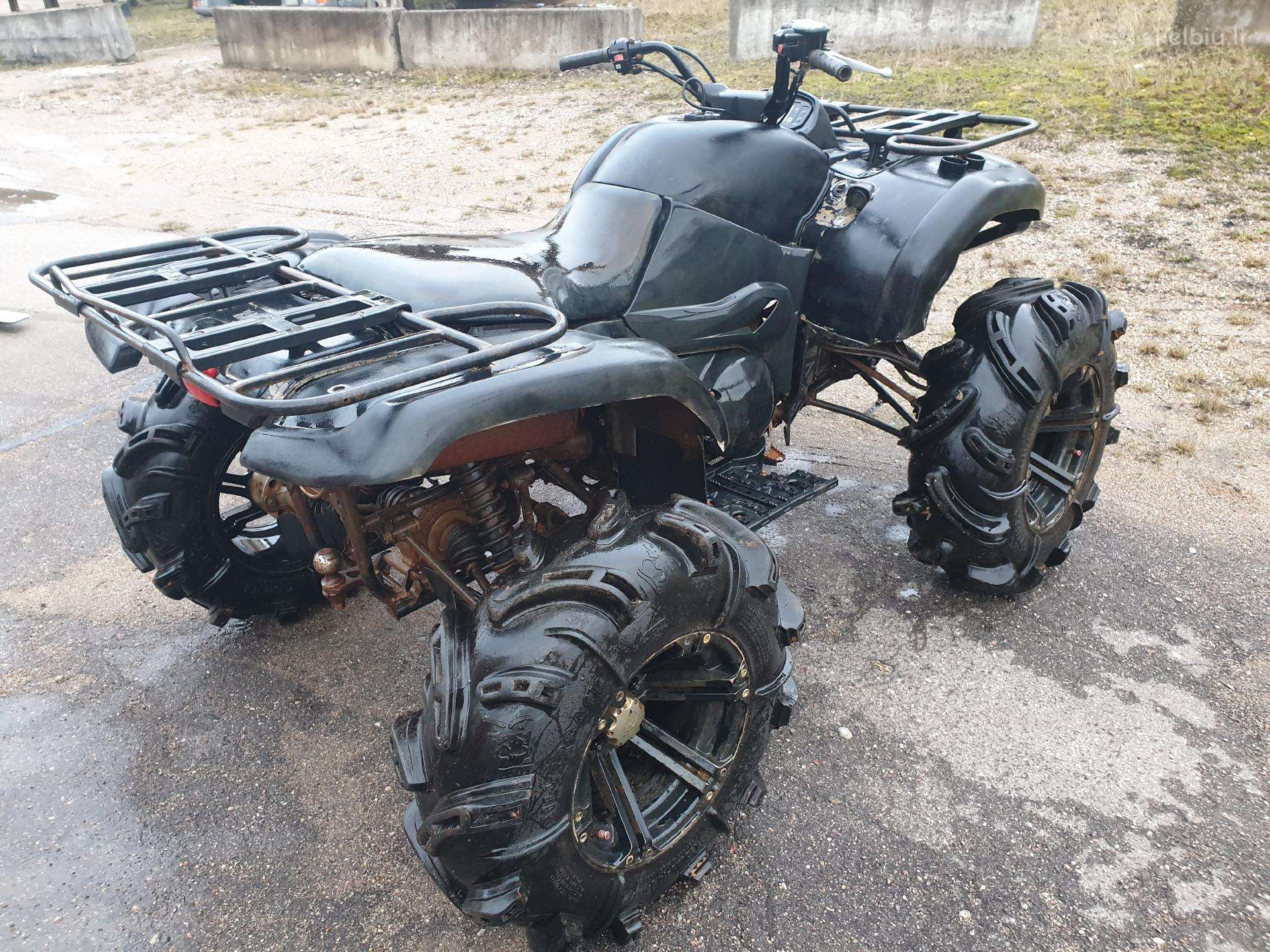 Yamaha Grizzly 2006 — interior