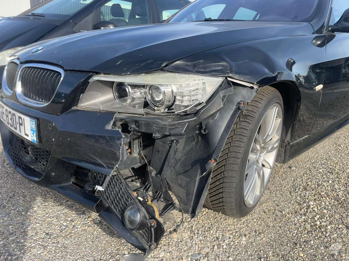 BMW 320 2009 — вигляд ззаду