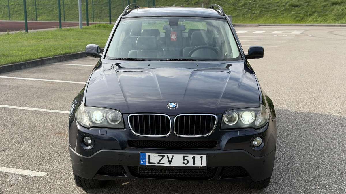 BMW X3 2008 — rear view