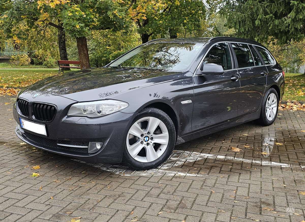 BMW 520 2011 — вигляд ззаду