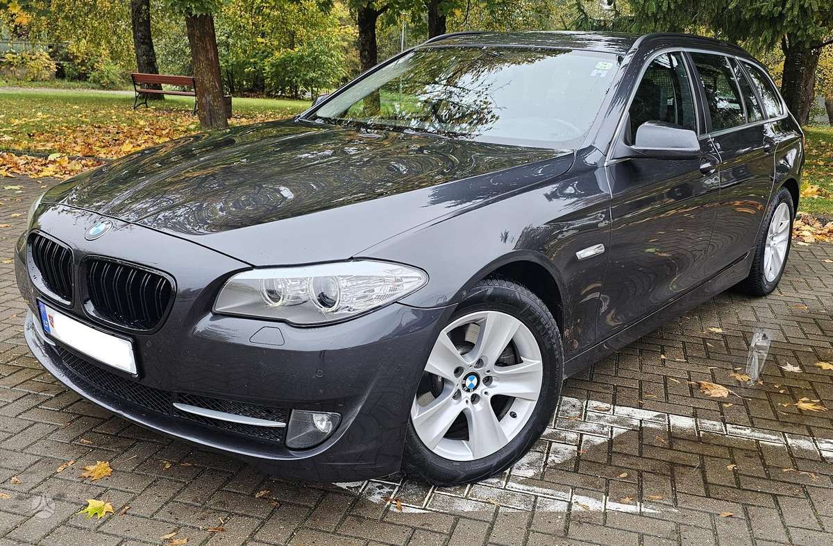 BMW 520 2011 — салон